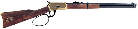 1892 Winchester Lever-Action Carbine Replica, Brass Trim, John Wayne Commemorative Edition