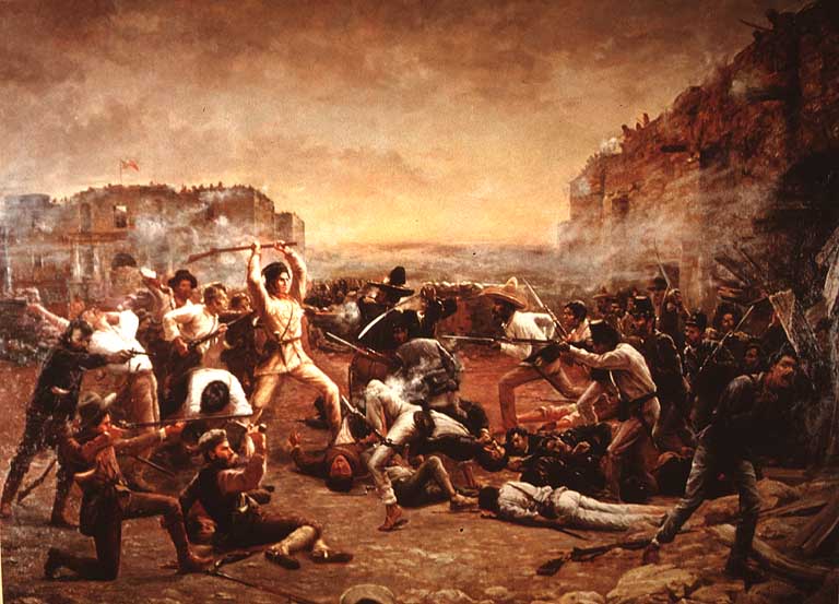 The Fall of the Alamo, 1903 painting by Robert Jenkins Onderdonk