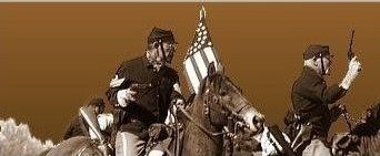 www.gunsofold.com main page heading with civil war soldiers