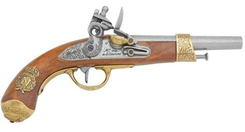 Napoleon's Personal Traveling Flintlock Pistol Replica