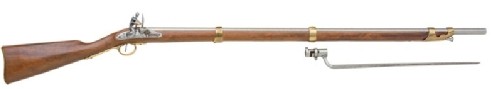 Charleville American Revolutionary War Musket with Bayonet