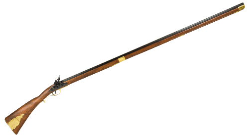 Replica of the Kentucky long rifle that defended the Alamo.