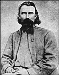 Vintage photo of General Joe Shelby, the only Confederate General who never surrendered.
